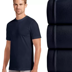 Men's Jockey® 3-pack Crewneck Tees -Cotton Sales Store 1141005 Navy