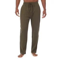 Men's Cuddl Duds® Essentials Pajama Pants -Cotton Sales Store 3743030 Olive
