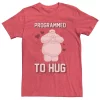 Men's Disney Big Hero 6 Baymax Programmed To Hug Graphic Tee -Cotton Sales Store 3832111