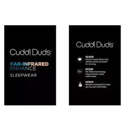 Men's Cuddl Duds® Far-Infrared Enhance Pajama Shorts -Cotton Sales Store 4015608 ALT