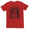 Men's Star Trek Original Series Spock Your Valentine Tee -Cotton Sales Store 4225267 Red