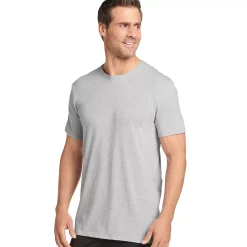 Men's Jockey® Stretch 3-pack Crewneck Tees -Cotton Sales Store 4226681 Gray Heather