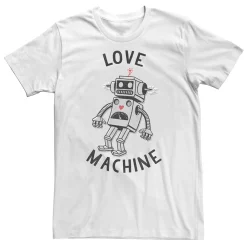 Men's Love Machine Toy Robot Graphic Tee