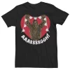Men's Star Wars Chewbacca Holding Heart Lights Graphic Tee