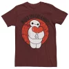 Men's Disney Big Hero 6 Baymax Hug Valentine's Day Tee -Cotton Sales Store 4299489