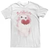Men's Disney Big Hero 6 Baymax Valentine's Day Tee -Cotton Sales Store 4299492