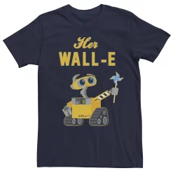 Men's Disney / Pixar WALL-E Her WALL-E Valentine's Day Tee