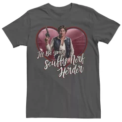 Men's Star Wars Han Solo Nerf Herder Valentine's Day Tee