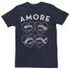 Men's Teenage Mutant Ninja Turtles Amore Valentine's Day Tee -Cotton Sales Store 4299526