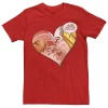 Men's Marvel Thor Yours Forever Heart Retro Valentine Tee -Cotton Sales Store 4299636