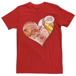 Men's Marvel Thor Yours Forever Heart Retro Valentine Tee