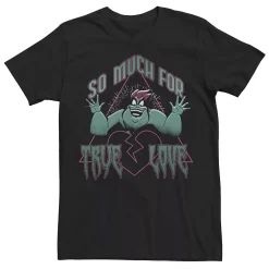 Men's Disney Villains Valentine's Day Ursula So Much For True Love Tee