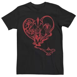 Men's Disney Villains Valentines Jafar You Wish Heart Tee