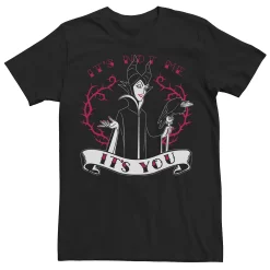 Men's Disney Villains Valentines Maleficent It's Not Me It's You Tee