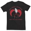 Men's Disney Villains Valentines Cruella Who Needs A Boyfriend Tee -Cotton Sales Store 4299688