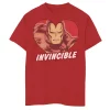 Boys 8-20 Marvel Iron Man Invincible Heart Valentine's Tee -Cotton Sales Store 4301056
