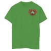 Boys 8-20 Marvel Hulk Heart Smash Left Chest Valentine Tee -Cotton Sales Store 4301068