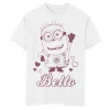 Boys 8-20 Despicable Me Minions Phil Says Bello Tee