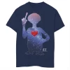 Boys 8-20 E.T. Terrestrial Universe Silhouette Heart Tee -Cotton Sales Store 4301080