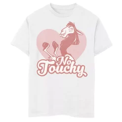Boys 8-20 Disney Emperor's New Groove Kuzco No Touchy Tee