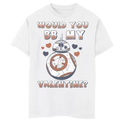 Boys 8-20 Star Wars Valentine's Day Would You BB Mine Tee