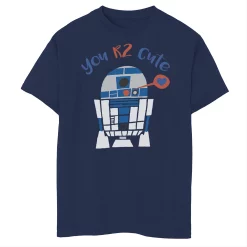 Boys 8-20 Star Wars R2-D2 Too Cute Valentine's Day s Tee