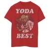 Boys 8-20 Star Wars Yoda Best Vintage Valentine's Tee 1 Boys 8-20 Star Wars Yoda Best Vintage Valentine's Tee -Cotton Sales Store 4301129