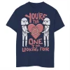 Boys 8-20 Star Wars Valentines The One I'm Looking For Tee -Cotton Sales Store 4301138