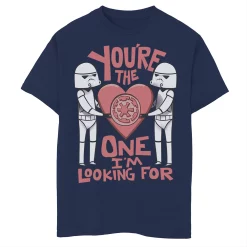 Boys 8-20 Star Wars Valentines The One I'm Looking For Tee
