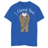 Boys 8-20 Star Wars Valentines I Chews You Chewbacca Tee -Cotton Sales Store 4301139