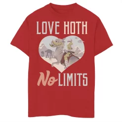 Boys 8-20 Star Wars Love Hoth No Limits Text Tee
