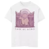 Boys 8-20 Star Wars Ewok My World Tee -Cotton Sales Store 4301141