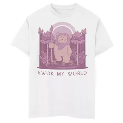 Boys 8-20 Star Wars Ewok My World Tee