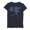 Girls 7-16 Marvel Black Panther Be Mine Valentine Poster Tee -Cotton Sales Store 4351538