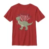 Disney / Pixar's Toy Story Boys 8-20 Rex Is A Hugger Graphic Tee -Cotton Sales Store 4413426 Red