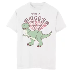 Disney / Pixar's Toy Story Boys 8-20 Rex Is A Hugger Graphic Tee -Cotton Sales Store 4413426 White