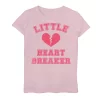 Girls 7-16 Fifth Sun Little Hearbreaker Text Graphic Tee -Cotton Sales Store 4472712
