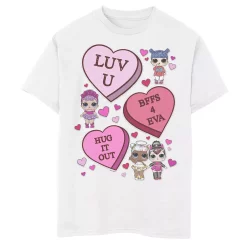 Boys 8-20 L.O.L. Surprise! Valentine's Day Candy Hearts Graphic Tee