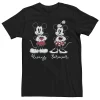 Men's Disney Mickey & Minnie Mouse Always Forever Tee -Cotton Sales Store 4569931