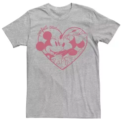 Men's Disney Mickey Mouse Perfect Pair Tee -Cotton Sales Store 4569936 Athletic Heather