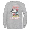 Men's Disney Mickey & Minnie Mouse Valentine Love Tee -Cotton Sales Store 4569939