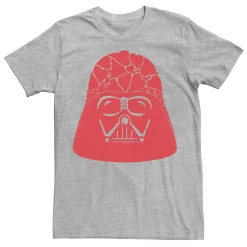 Men's Star Wars Valentine's Day Darth Vader Heart Fill Tee