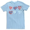 Men's Marvel Spider-Man Stuck On You Heart Shapes Tee -Cotton Sales Store 4841101