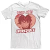 Men's Marvel Incredible Heart Comic Tee