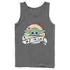 Men's Star Wars The Mandalorian The Child Be Mine Valentine's Day Tank -Cotton Sales Store 4841303