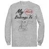 Men's Star Wars The Mandalorian The Child My Heart Belongs To Tee -Cotton Sales Store 4841317