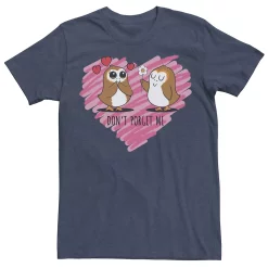 Men's Star Wars Valentines Don't Porget Sketch Heart Tee