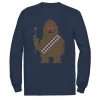 Men's Star Wars Chewbacca 8-Bit Heart Eyes Valentine Tee -Cotton Sales Store 4841629