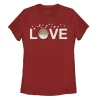 Juniors' Star Wars The Mandalorian The Child Love Valentine's Day Tee -Cotton Sales Store 4868044