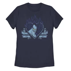 Juniors' Disney Villains Valentine's Hades "I'm Hot You're Not" Tee